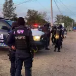 Policiais de Salamanca (México) foram ao local do massacre - 25/01/2026 | Foto: Reprodução/Redes sociais