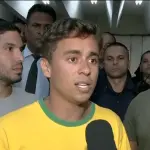 Nikolas caminhou por 255km até Brasília | Foto: SBT News/Reprodução