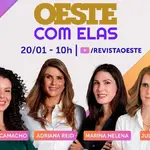 O Oeste Com Elas é transmitido de segunda a sexta-feira, das 10h às 12h | Foto: Divulgação/Oeste