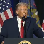Donald Trump discursa em Detroit | Foto: White House/Divulgação