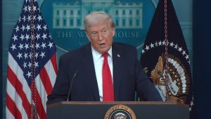 Trump discursa à nação na Casa Branca, em Washington | Foto: White House/Divulgação