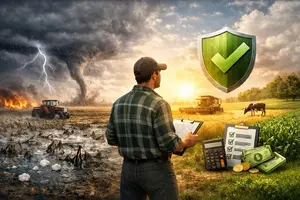 Produtores rurais buscam formas de se adaptar às 'mudanças climáticas' | Foto: Divulgação/Oeste | Imagem criada com o auxílio de inteligência artificial