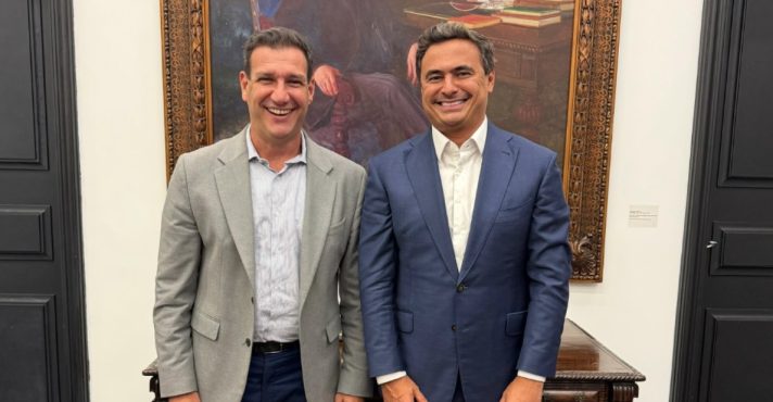 O secretário-chefe da Casa Civil do governo de São Paulo, Roberto Carneiro, e o presidente do PP no Estado, Maurício Neves | Foto: Divulgação/Progressistas