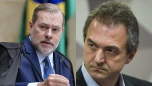 O ministro do STF Dias Toffoli e o empresário Joesley Batista | Foto: Montagem sobre divulgação/Agência Brasil