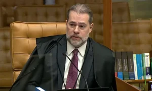 Nenhum dos outros ministros do STF tem se mostrado disposto a defender a permanência de Toffoli na relatoria do caso do Banco Master | Foto: Reprodução/Ascom STF