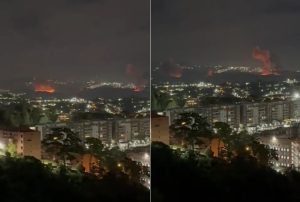 Imagens de Caracas neste sábado, 3 | Foto: Reprodução/@sentdefender