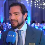 O empresário Daniel Vorcaro, do Banco Master, durante entrevista à TV Lide, em 2024 | Foto: Divulgação/Lide