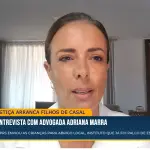 A advogada Adriana Marra, durante entrevista a Oeste/b> | Foto: Reprodução/YouTube/Revista Oeste