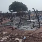 Um mercado foi atacado na Nigeria no sábado 3 | Foto: Reprodução/Redes sociais