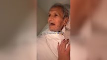 Avô da influenciadora venezuelana Sabrina Azocar se emociona com notícia da prisão de Maduro | Foto: Instagram/Reprodução
