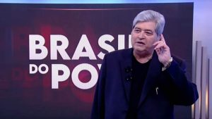Datena volta ao comando do 'Brasil do Povo' na RedeTV! após cirurgia cardíaca