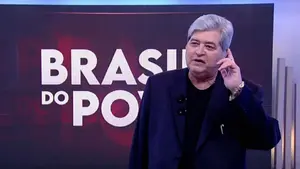 Datena volta ao comando do 'Brasil do Povo' na RedeTV! após cirurgia cardíaca