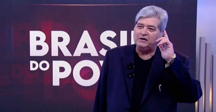 Datena volta ao comando do 'Brasil do Povo' na RedeTV! após cirurgia cardíaca