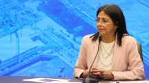 Delcy Rodríguez é a atual vice-presidente da Venezuela | Foto: Prensa Presidencial/Divulgação