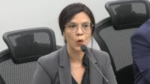 A delegada Janaina Pereira Lima Palazzo, responsável por questionar Vorcaro | Foto: Reprodução/STF