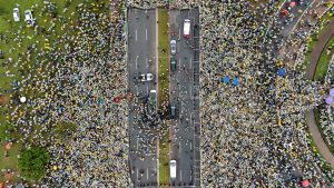 USP calcula pico de 20 mil participantes no ato | Foto: Monitor do Debate Político/Divulgação