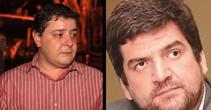 À esquerda, Fábio Luís Lula da Silva, o Lulinha; a direita, seu sócio Kalil Bittar