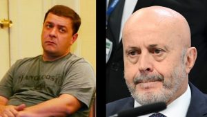 À esquerda, Lulinha, filho de Luiz Inácio Lula da Silva; à direita, o lobista conhecido como Careca do INSS