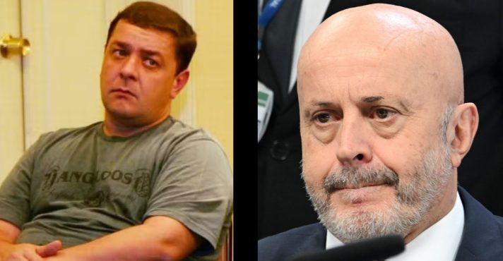 À esquerda, Lulinha, filho de Luiz Inácio Lula da Silva; à direita, o lobista conhecido como Careca do INSS