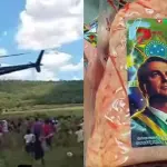 As carnes possuem a imagem do ex-presidente Jair Bolsonaro em suas embalagens | Foto: Reprodução/Redes sociais