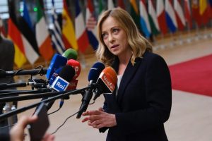 A primeira-ministra da Itália, Giorgia Meloni | Foto: Governo Italiano