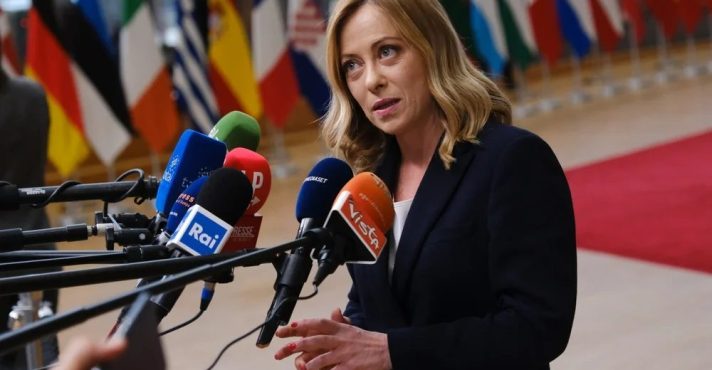 A primeira-ministra da Itália, Giorgia Meloni | Foto: Governo Italiano