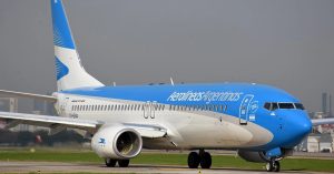 Avião da Aerolíneas Argentinas | Foto: Divulgação
