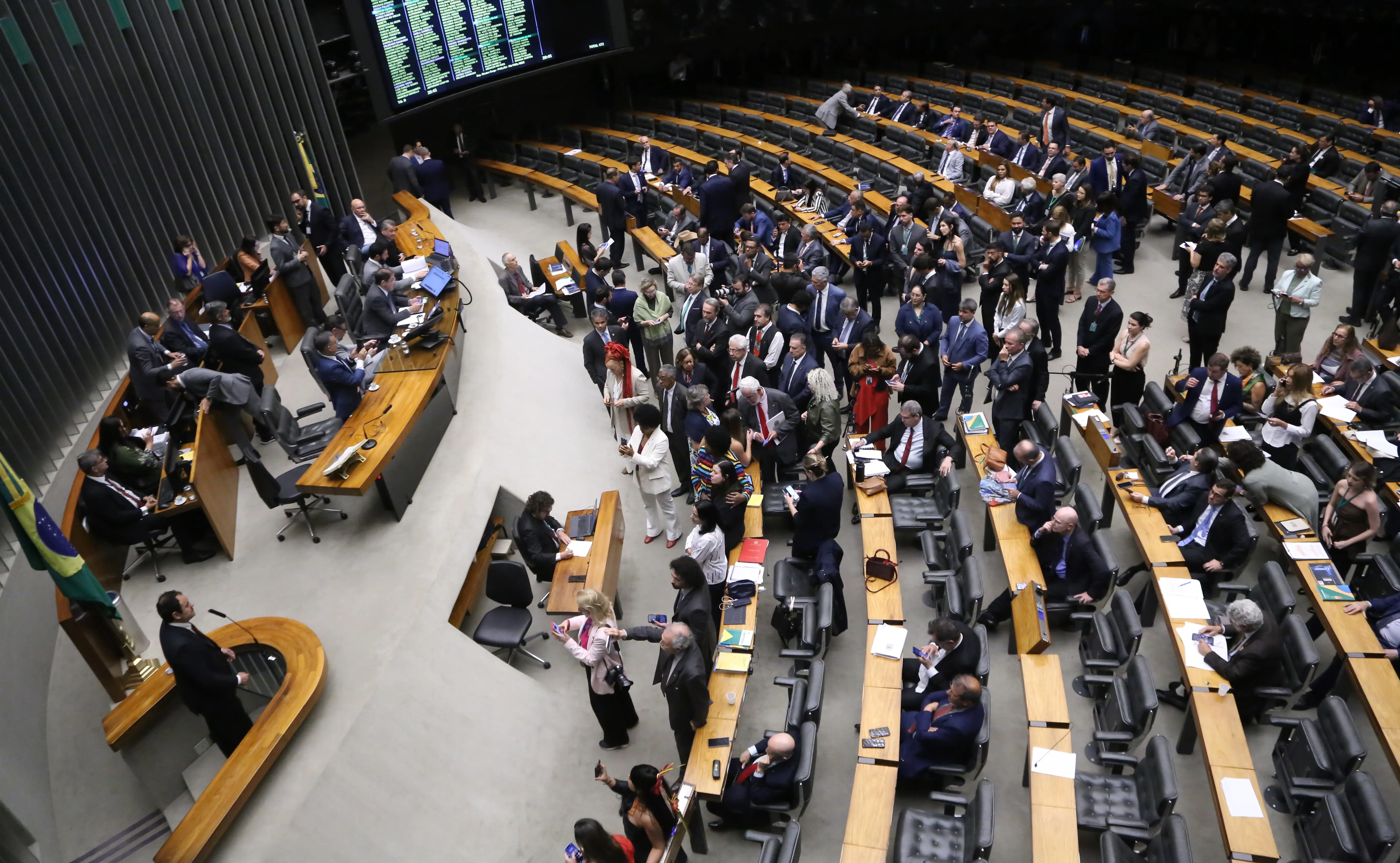 Plenário da Câmara dos Deputados durante votação | Foto:Kayo Magalhães/Câmara dos Deputados