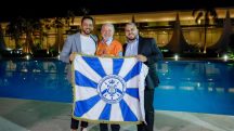 Lula com dirigentes da escola de samba Acadêmicos de Niterói | Foto: Divulgação