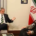 O presidente Lula e o líder supremo do Irã, Aiatolá Ali Khamenei, em 2010 | Foto: Ricardo Stuckert/PR