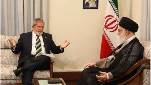 O presidente Lula e o líder supremo do Irã, Aiatolá Ali Khamenei, em 2010 | Foto: Ricardo Stuckert/PR