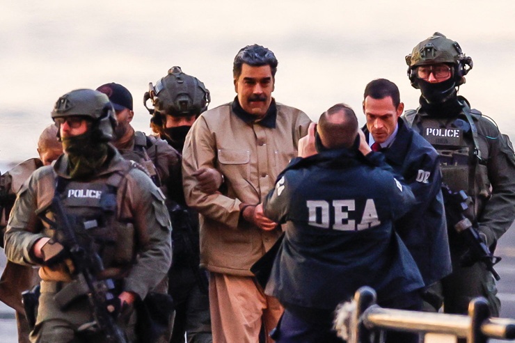 Venezuelan President Nicolas Maduro's initial appearance to face U.S. federal charges, in Manhattan