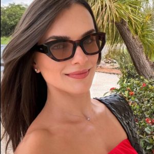 Gabriela Amaral Rocha, que recebeu doação de um apartamento do pastor Fabiano Zettel, cunhado de Daniel Vorcaro | Foto: reprodução/Redes sociais