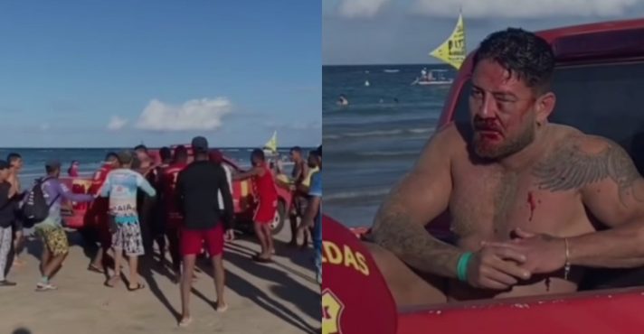 porto de galinhas x agressão - ipojuca