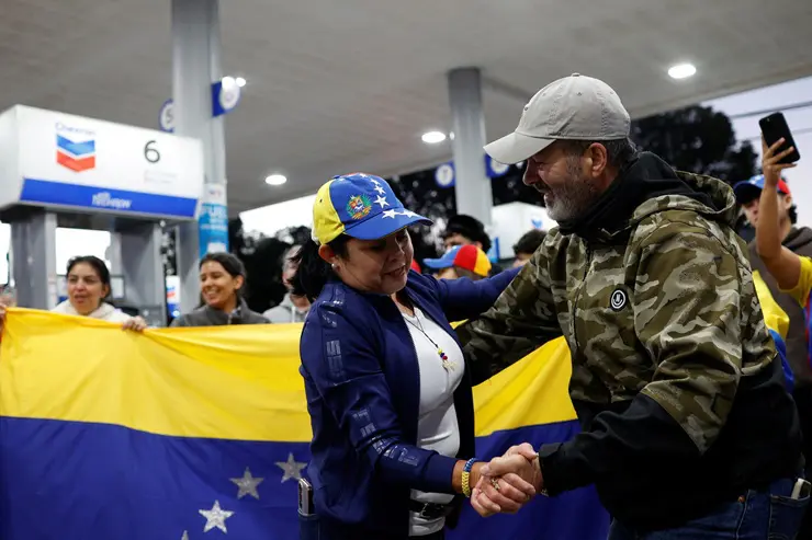 protesto manifestação em miami eua - queda de nicolás maduro