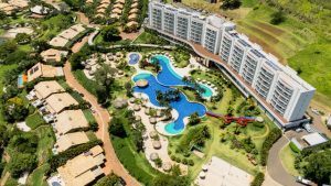 O Resort Tayayá, no Paraná; ministro Dias Toffoli estaria ligado ao local | Foto: Reprodução