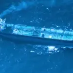 Petroleiro Motor Vessel Sagitta foi interceptado pelos EUA | Foto: Southcom/Divulgação