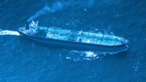 Petroleiro Motor Vessel Sagitta foi interceptado pelos EUA | Foto: Southcom/Divulgação