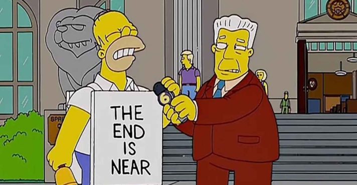 Os Simpsons: previsões para 2026 indicam cenário de caos e tecnologia