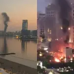 explosão dubai