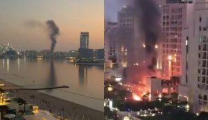 explosão dubai