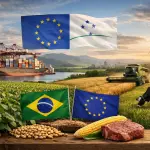 O acesso a mais de 450 milhões de consumidores muda completamente o patamar de competitividade do agro brasileiro | Foto: Divulgação/Oeste