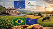 O acesso a mais de 450 milhões de consumidores muda completamente o patamar de competitividade do agro brasileiro | Foto: Divulgação/Oeste