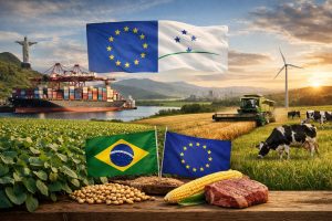 O acesso a mais de 450 milhões de consumidores muda completamente o patamar de competitividade do agro brasileiro | Foto: Divulgação/Oeste