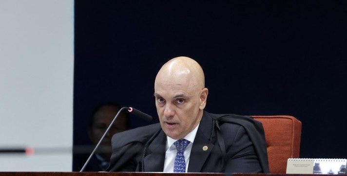 O ministro Alexandre de Moraes