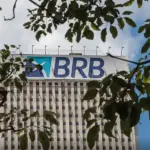 Fachada do prédio do Banco de Brasília (BRB)