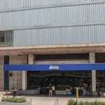 A fachada do prédio do Banco de Brasília (BRB)
