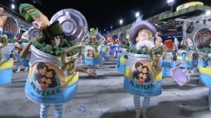 Desfile - A escola de samba fez uma crítica a "neoconservadores"| Foto: Reprodução/TV Globo - Rio de Janeiro - Samba - Carnaval