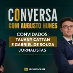 O Conversa com Augusto Nunes é transmitido às terças-feiras, das 20h30 às 21h30 | Foto: Divulgação/Oeste