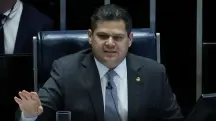 Davi Alcolumbre o Presidente do Senado Federal do Brasil